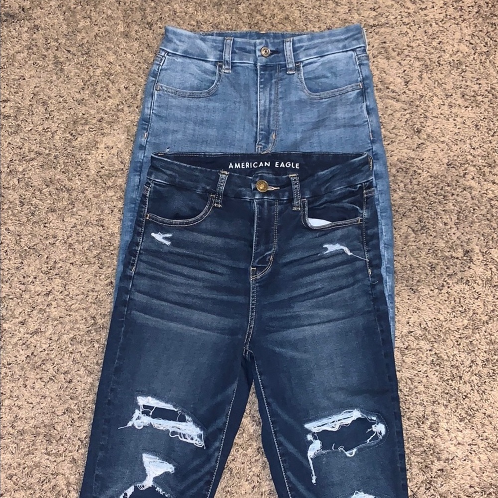 AE Skinny Jeans Curvy Size 4 Short